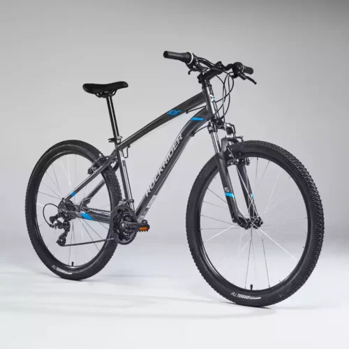 Bicicleta de Montaña Rockrider ST 100 27,5" Gris Aluminio