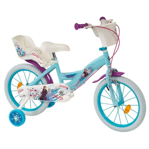 Bicicleta Infantil DEPORTICA Frozen 16" de Iniciación al Ciclismo