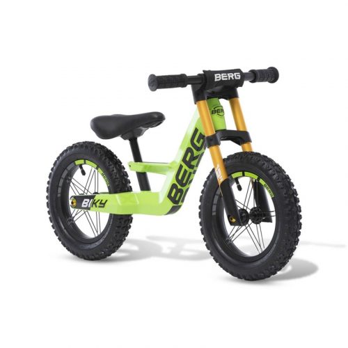 Bicicleta de Equilibrio Infantil BERG Biky Cross, Verde