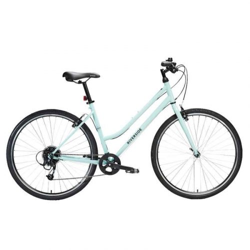 Bicicleta de Trekking Riverside 120 Cuadro Bajo Monoplato 8 vel